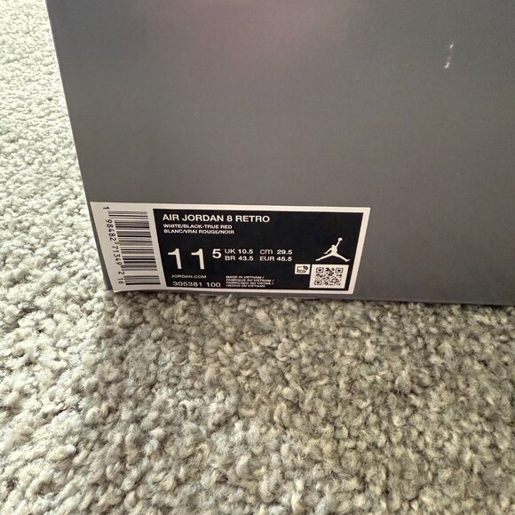 Air Jordan 8 Retro- size 11.5 main image 4